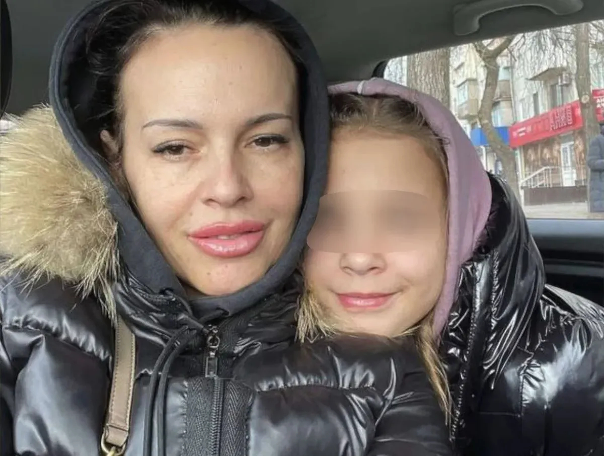 Наталья Вовк и ее дочь София. Фото: Telegram