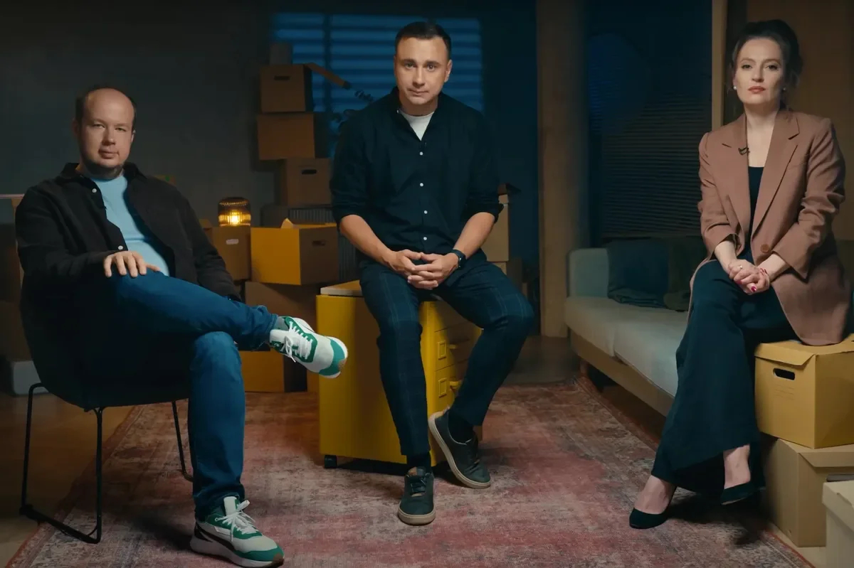 Georgy Alburov, Ivan Zhdanov, Maria Pevchikh. Photo: FBK