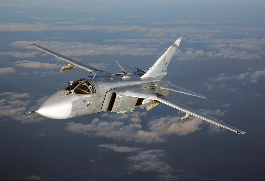 Бомбардировщик Су-24. Фото: Wikimedia