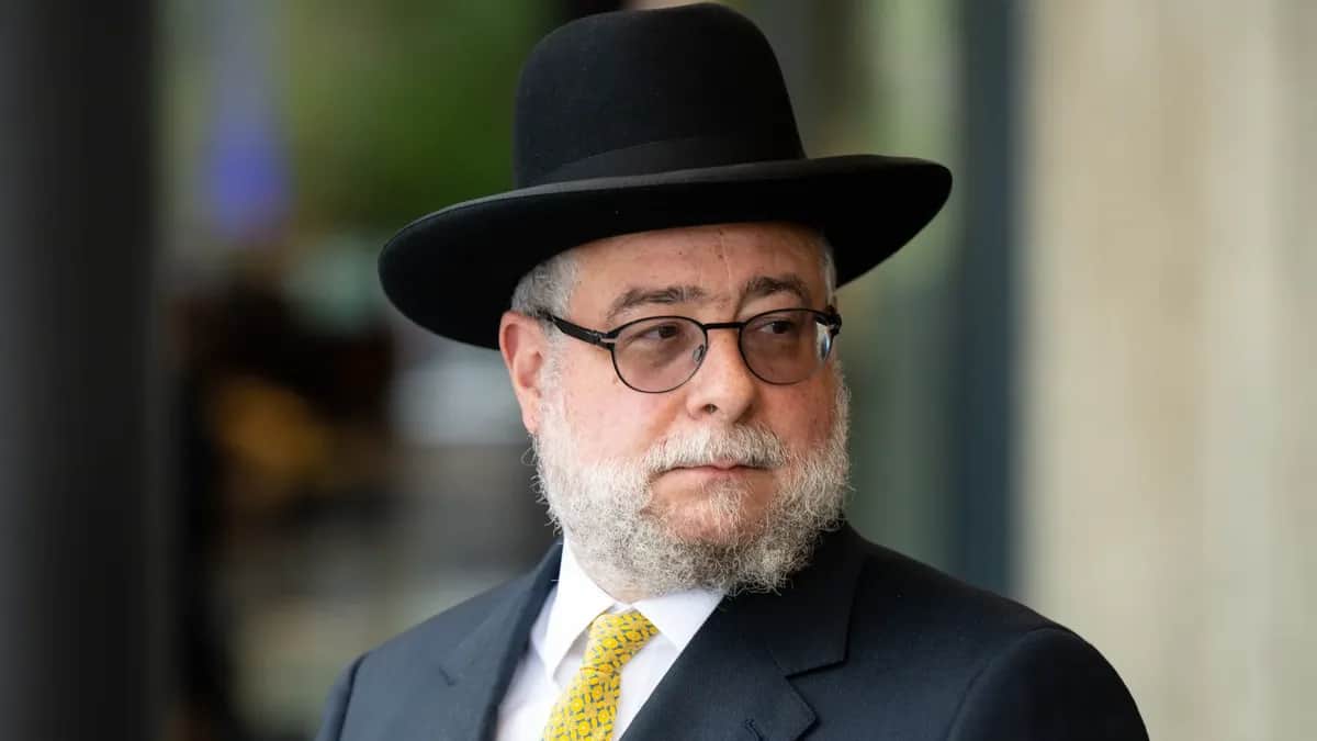 Бывший главный раввин Москвы Пинхас Гольдшмидт. Фото: Sven Hoppe / picture alliance / Getty Images